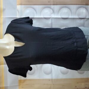 Sanctuary Uptown Black Short Sleeve Tee Size XS